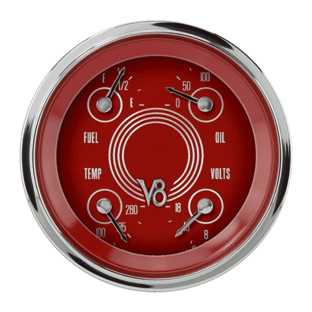 V8 Red Steelie 3 3_8_ Quad V8RS77SHC